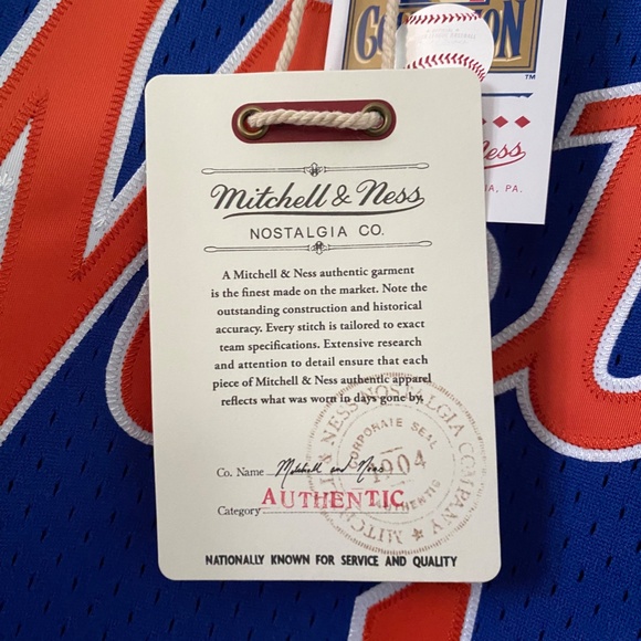 NWT Mitchell & Ness New York Mets Dwight Gooden Jersey, Men's Large - Picture 3 of 13